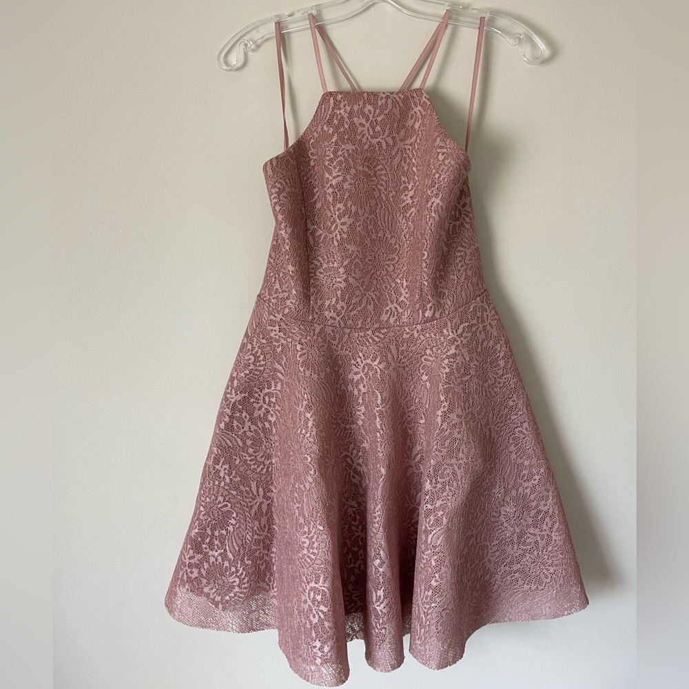 HONEY Formal Pink Dress